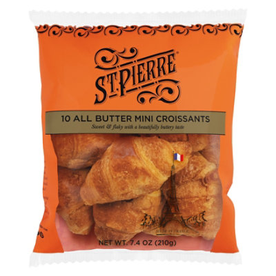 Croissants Mini All Butter 10ct - 7.4 Oz - Image 2