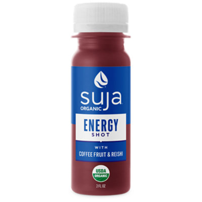 Suja Organic Energy Shot with Coffee Fruit And Reishi - 2 Fl. Oz.