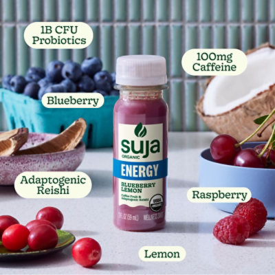 Suja Organic Energy​ Blueberry Lemon Shot - 2 Fl. Oz. - Image 3