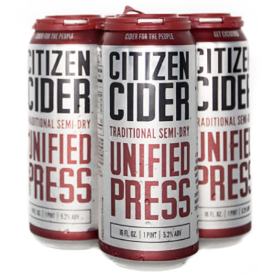 Citizen Cider  Cider Press Unified - 4-16.9 Fl. Oz. - Image 1