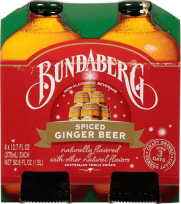 Bundaberg Spiced Ginger Beer - 4-12.7 Fl. Oz. - Image 6