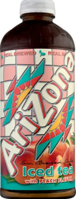 AriZona Peach Tea Pet Btl - 34 Fl. Oz. - albertsons