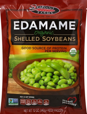 Seapoint Farms Edamame Organic Shelled Soybeans - 12 Oz - Image 2