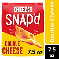 Cheez-It Snapd Cheese Cracker Chips Thin Crisps Double Cheese - 7.5 Oz - Image 2