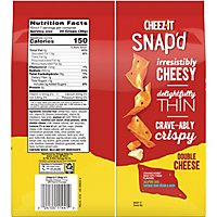 Cheez-It Snapd Cheese Cracker Chips Thin Crisps Double Cheese - 7.5 Oz - Image 6