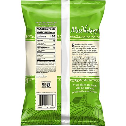 Miss Vickies Kettle Cooked Jalapeno Potato Chips - 8 Oz - Image 6
