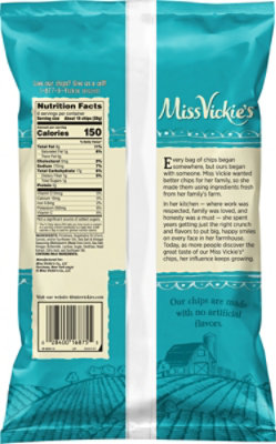 Miss Vickies Kettle Cooked Sea Salt & Vinegar Potato Chips - 8 Oz - Image 6