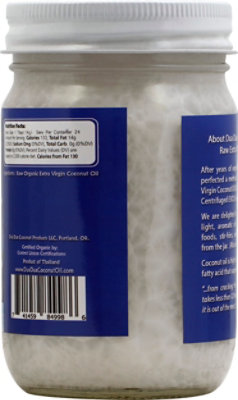 Dua Dua Raw Organic Xv Coconut Oil - 12 Oz - Image 3
