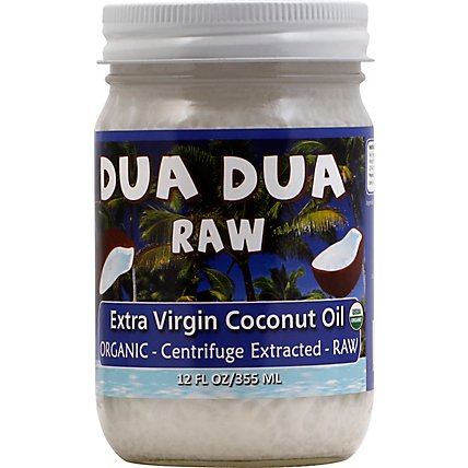 Dua Dua Raw Organic Xv Coconut Oil - 12 Oz - Image 2