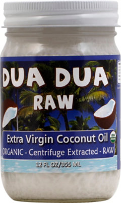 Dua Dua Raw Organic Xv Coconut Oil - 12 Oz - Image 2