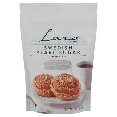 Lars Own Pearl Sugar Swedish - 10 Oz - Image 1