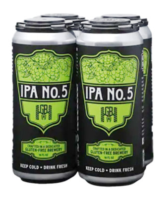 Ground Breaker Ipa No In Cans - 16 Fl. Oz. - Image 1