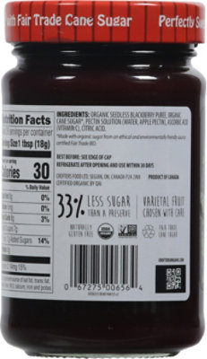 Crofter's Organic Seedless Blackberry Premium Spread - 16.5 Oz - Image 6