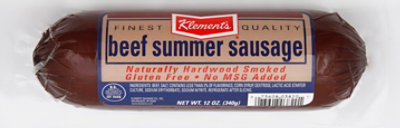 Klements Sausage Beef Summer - 12 Oz - Image 2