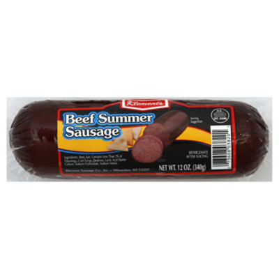 Klements Sausage Beef Summer - 12 Oz - Image 1