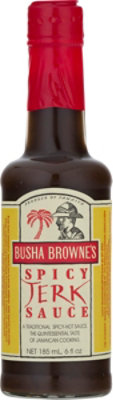 Busha Brownes Jerk Sauce Spicy - 6 Fl. Oz. - Image 2