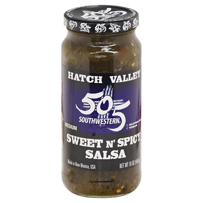 505 Southwestern Hatch Valley Sweetn Spicy Salsa - 16 Oz - Image 4