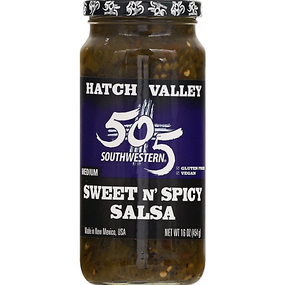 505 Southwestern Hatch Valley Sweetn Spicy Salsa - 16 Oz