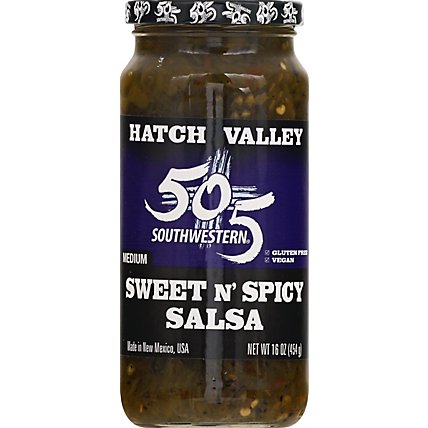 505 Southwestern Hatch Valley Sweetn Spicy Salsa - 16 Oz - Image 2