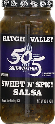 505 Southwestern Hatch Valley Sweetn Spicy Salsa - 16 Oz