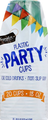 Signature SELECT Cups Party Green 18oz - 20 Count - Image 2