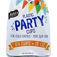 Signature Select Cups Party Green 18oz Shp - 84 Count