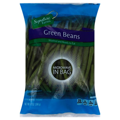 Signature Farms Green Beans - 12 Oz