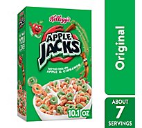 Apple Jacks Breakfast Cereal 8 Vitamins and Minerals - 10.1 Oz