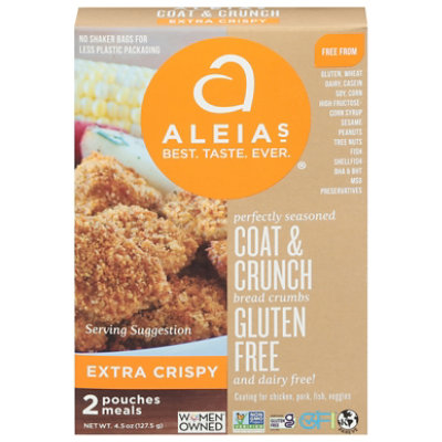 Aleias Breadcrumbs Extra Crispy - 4.5 Oz