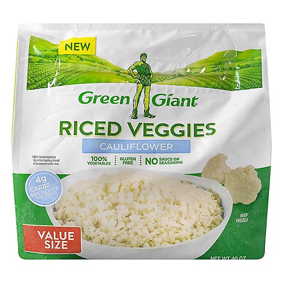 Green Giant Riced Veggie Cauliflower Value - 40 Oz