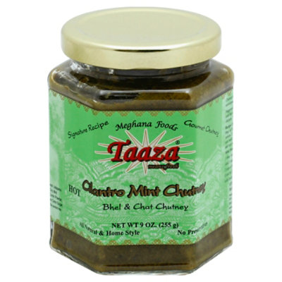 Taaza Mint Cilantro Chutney - 9 Oz - Image 1