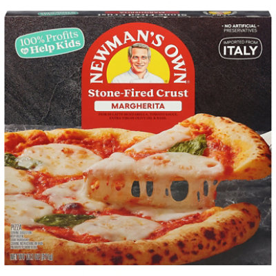 Newman's Own Stone-Fired Crust Margherita Pizza - 13.1 Oz