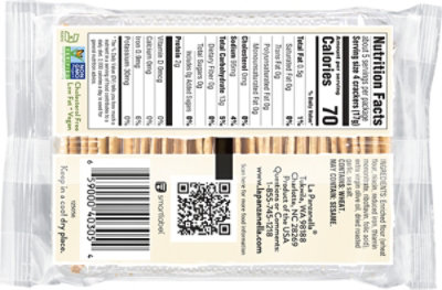 La Panzanella Roasted Garlic Croccantini Mini Artisan Crackers - 3 Oz - Image 6