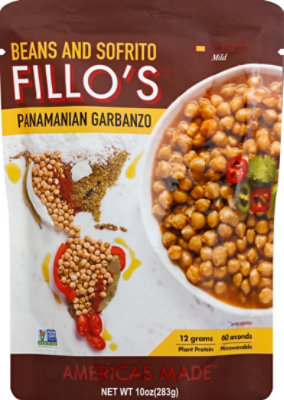 Fillos Beans Garbanzo Panamanian - 10 Oz - Image 2