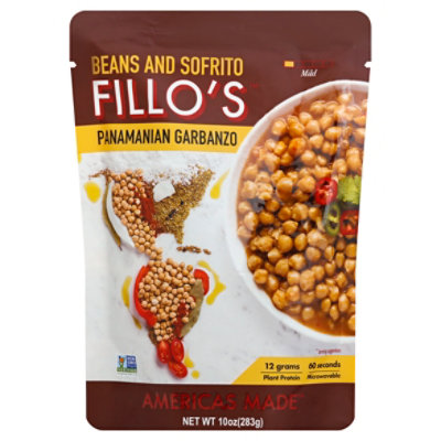 Fillos Beans Garbanzo Panamanian - 10 Oz - Image 1