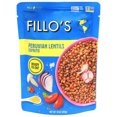 Fillos Beans Lentil Peruvian Sof - 10 Oz
