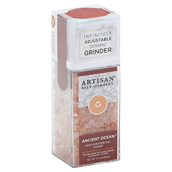 Artisan Salt Company Himalayan Pink Salt Grinder - 5.5 Oz
