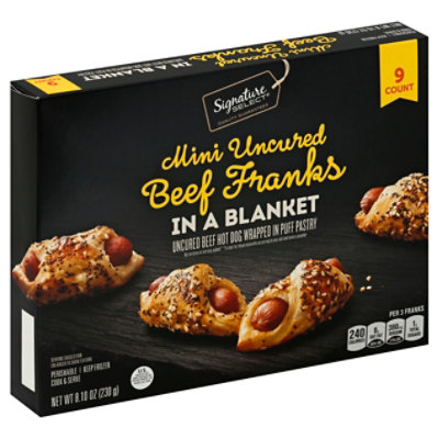 Signature SELECT Beef Franks In A Blanket - 8.1 Oz