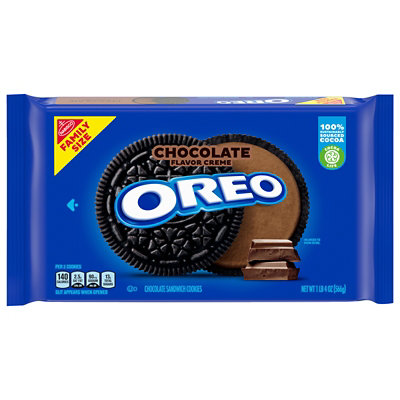 OREO Sandwich Cookies Chocolate Cream - 20 Oz - Image 1