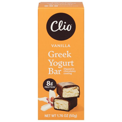 Clio Bar Ygurt Grk Vnla - 1.76 Oz
