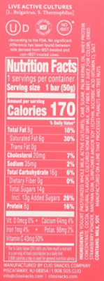 Clio Bar Yogurt Greek Strwbry - 1.76 Oz - Image 6