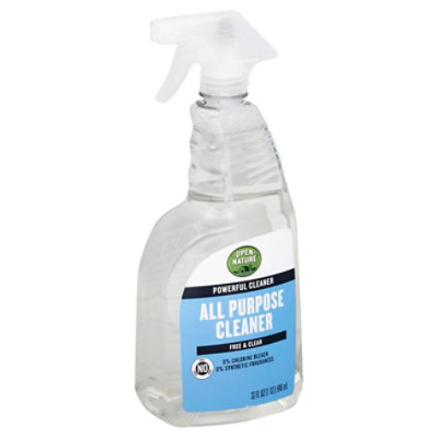 Open Nature Cleaner Glass & Window Non Toxic Lemon Scent - 32 Fl. Oz. -  Safeway