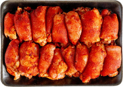 Chicken Thigh Bnls Skls Ssnd - Lb - Image 1