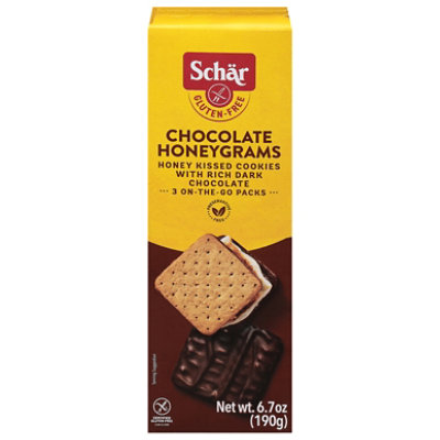 Schar Cookie Choc Honeygram - 6.7 Oz - Image 1