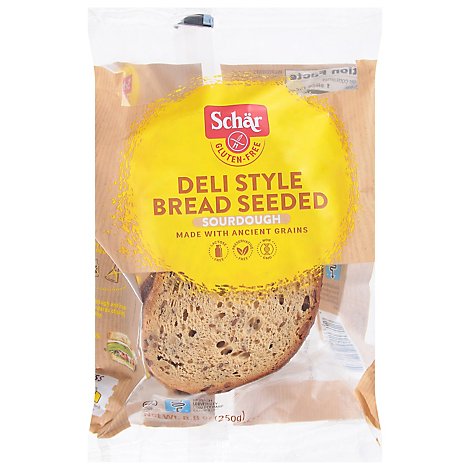 Schar Bread Deli Style Seeded - 8.8 Oz