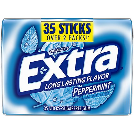 Extra Sugar Free Chewing Gum Peppermint Mega Pack - 35 Count - Image 2