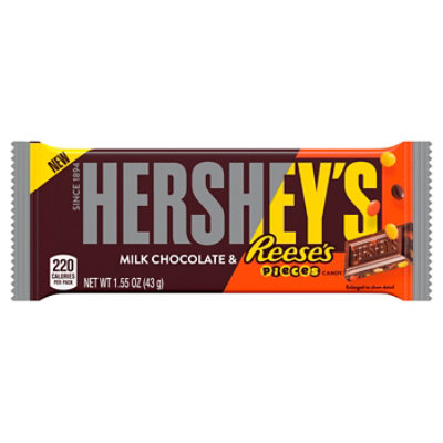 Hershey Milk W/Reeses Pieces - Each