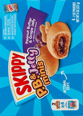 Skippy Peanut Butter & Grape Jelly On White Bread - 4-2 Oz - Image 6