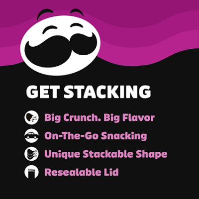 Pringles Wavy Potato Crisps Chips Sweet and Spicy BBQ Lunch Snacks - 4.8 Oz - Image 4