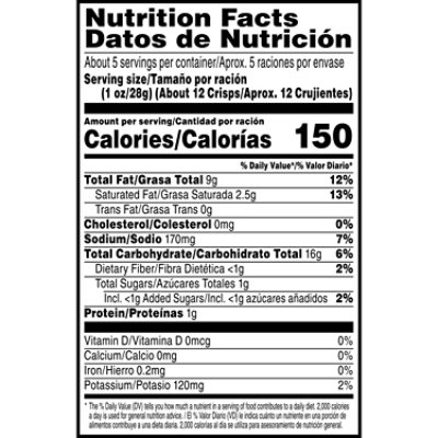 Pringles Wavy Potato Crisps Chips Sweet and Spicy BBQ Lunch Snacks - 4.8 Oz - Image 8